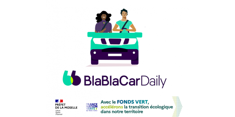 L’AGGLO DE FORBACH POURSUIT SON PARTENARIAT AVEC BLABLACAR DAILY