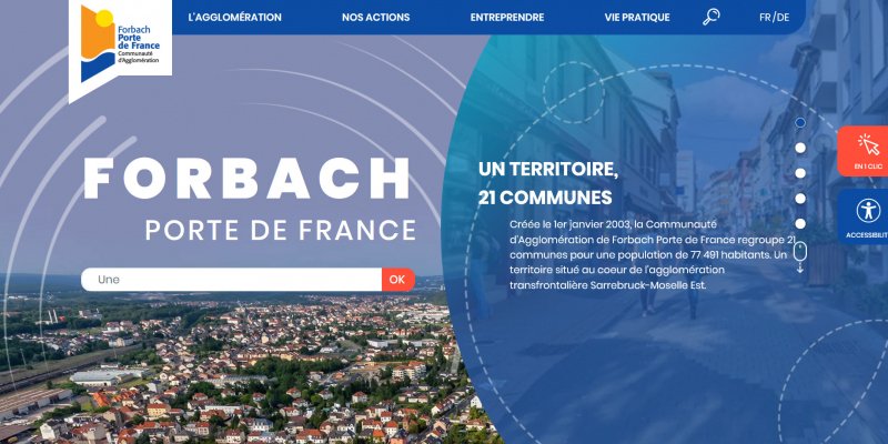 Le site internet de l'agglo fait peau neuve !