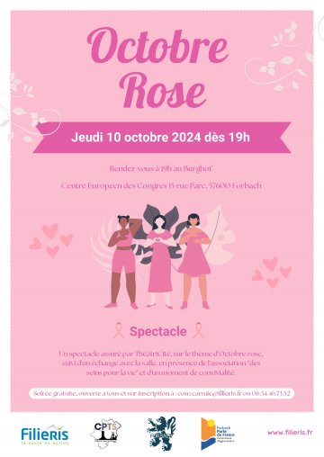 UN SPECTACLE GRATUIT POUR COMPRENDRE L'IMPORTANCE DU DÉPISTAGE DU CANCER DU SEIN