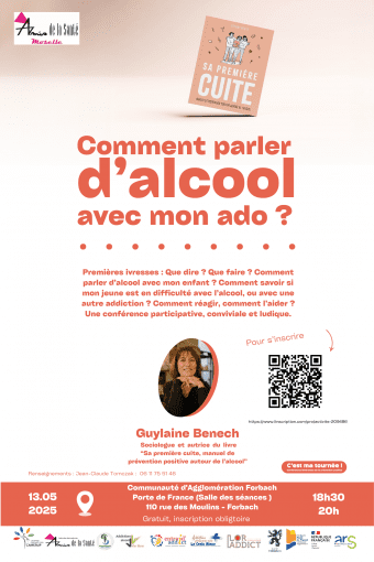 CONFÉRENCE « COMMENT PARLER D’ALCOOL AVEC MON ADO ? »