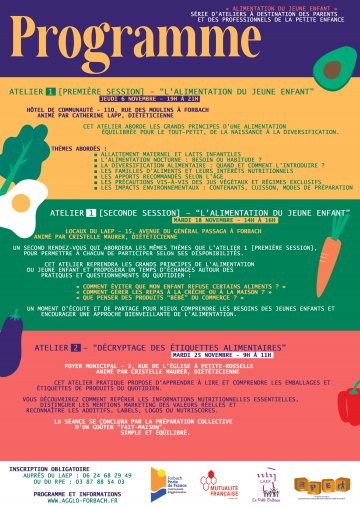 ATELIER ALIMENTATION JEUNE ENFANT